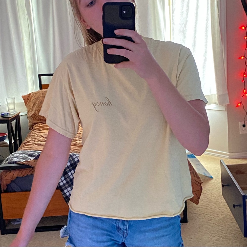Brandy Melville Honey Shirt - Picture 2 of 5